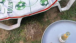 ever wonder why this slut begs for creampie after dp gangbang?