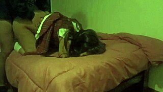 why are you touching my ass? what's wrong with you? i made the big-assed student girl visit me after class