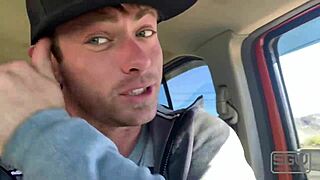 Fucking and sucking outdoors in public