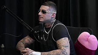 kylian cria fucks seven men with transsexual in sheer red