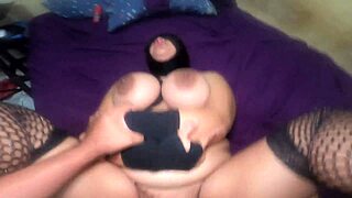 Fuck This Big-Titted Unfaithful Whore And Squeeze Her Tits!