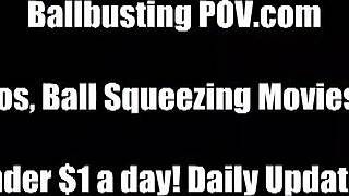 two bitches kicking you right in the balls