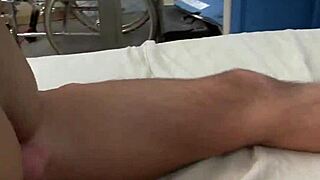 Tranny Feet Drenched in Hot Cumshot Load!