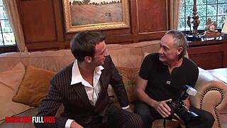 women having a facial and making out