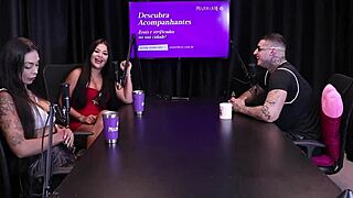 kylian cria fucks seven men with transsexual in sheer red