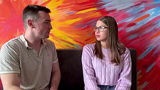 i, a latina college student with glasses, fucked my professor to pass my first year english class.