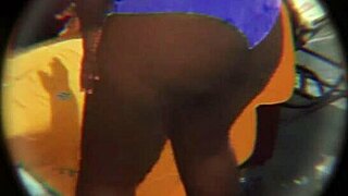 religious latina neighbor caught on hidden camera