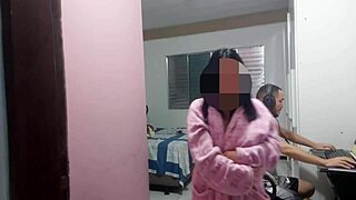 stepson catches stepmom fingering tight asshole goes wild on her brazilian curves