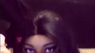 Luna Bat Rides A Bad Dragon Ridley Dildo.