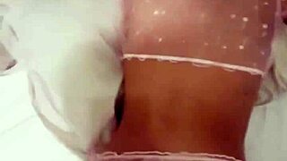 Monster Cock Pounds Petite Slut in Cute Lingerie!