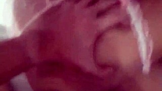 Monster Cock Pounds Petite Slut in Cute Lingerie!