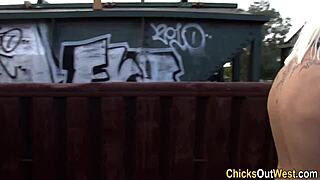 hairy aussie gf eaten out outdoors