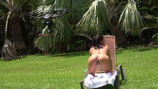 mmm big tits stepmom oils her wet pussy and ass masturbating hard while daddy's at work 😩💦