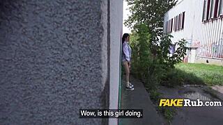 yo caught that juicy latina ass outdoors paid her cash to fuck 🍑💦🔥