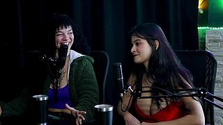 she got famous in town dad saw her nude vid took her to strong sex but pussy can't handle it faroraf on sheer red