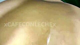 My boss teaches me to fuck her ass and I fill her pussy with cum