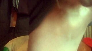 Watch horny African crossdresser SexyJayla254 stroke big black dick and cum