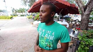 Caricature Gone Wrong Starving Artist Gets Fed Black Dick