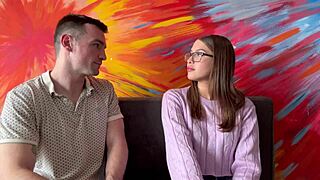 i, a latina college student with glasses, fucked my professor to pass my first year english class.