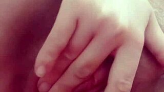 Pregnant Milf Intensely Masturbates Her Juicy Pussy Solo