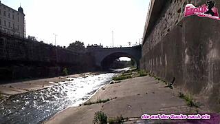 i spot this fat german slut on street and fuck her outdoors