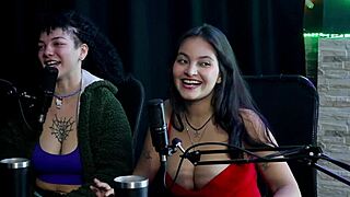 she got famous in town dad saw her nude vid took her to strong sex but pussy can't handle it faroraf on sheer red