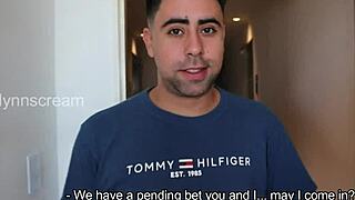 OMG PAYING BET WITH MY ASS! Stranger Fucks Me Raw Ends In Deep Anal Creampie!