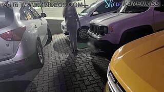 Paguei Um Boquete Para O Manobrista No Estacionamento Da Festa Na Frente Do Corno- Karenkiss