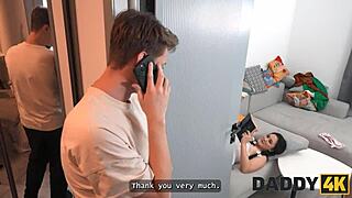 Daddy4k story of old guy seducing young russian pussy