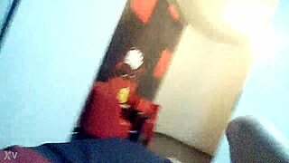 Con Una Morrita De 18 Frente Al Espejo En El Hotel