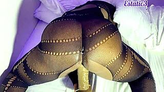 I Was Horny And Masturbated With Dildo In Lingerie