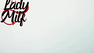 roommate struts in towel horny slut grabs his cock for wild handjob ride