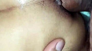 First time couple screams in ecstasy as young brunette takes huge anal from mature husband deep