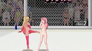 princess of the ring 2 vivian battles paris in fierce catfight