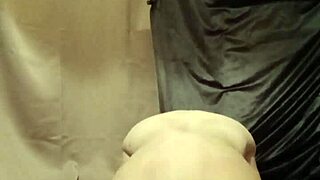 Milf slave bent over flashing natural tits for doggystyle humiliation