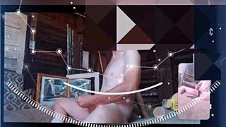 that flexible vr self suck during yoga workout drives me wild with desire