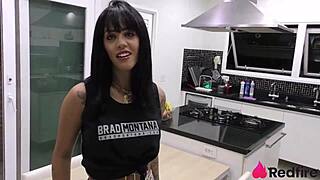 Seduced hung delivery guy for raw anal ride on my juicy ass Shay style