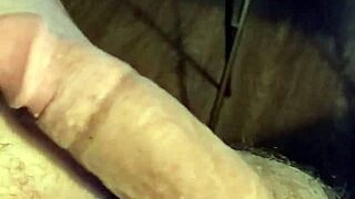 sexy tanned babe slaps big black cock toy around in solo masturbation compilation shower bed