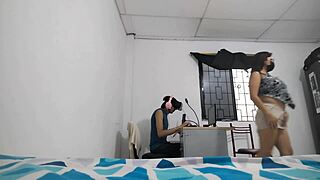 whoa busty stepsis dancin lusty in vr playin with stepbro