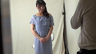 japanese busty beauty creampied during steamy photoshoot