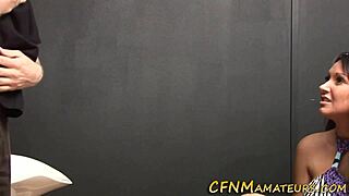 Classy Amateur Babe Jerks Cock In Sexy Heels!