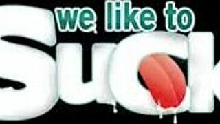 czech teen brunette smiles wide while giving sloppy blowjob titty fuck and swallowing cum hot