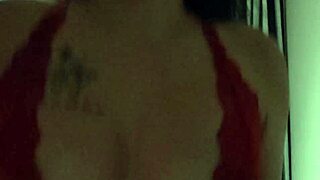 asian milf bounces on cock making big titties jiggle wildly