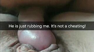 Girlfriend Lets Him Creampie Her Ovulating Pussy While You Watch Cuckold