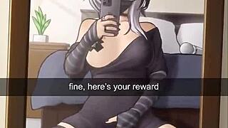 hot bitch grinds teasingly on huge dildo for secret thrills