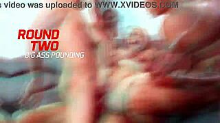 this sweet latina slut endures two hours nonstop anal destruction dp dap gangbang with big gape 5 on 1 pissing