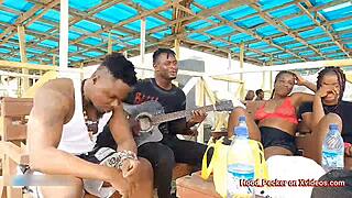 yo we had fun at the beach but i smashed that ebony ass back home 😏🏖️