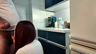 Beautiful Big Tits Brunette Babysitter Fucked Rough Doggystyle Anal!