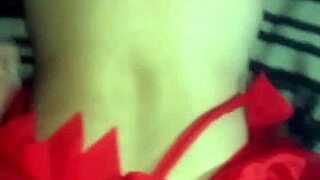 Latina Sucks Cock Then Takes Doggystyle At Costume Party Holiday Bang