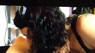 nicole marshall gags on sloppy cock sucking cum whore style